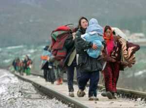 Refugees Fleeing